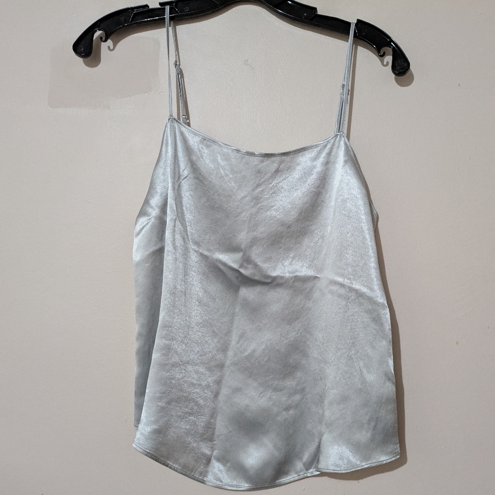 Babaton Benji In Seasalt Satin like Camisole Tank Top Size XXS New With Tags